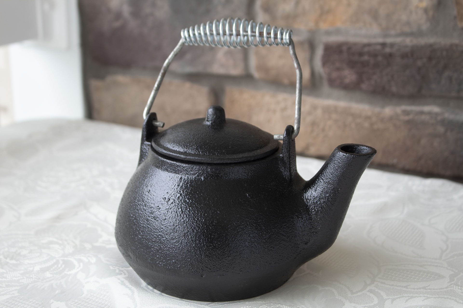 Cast Iron Tea Kettle